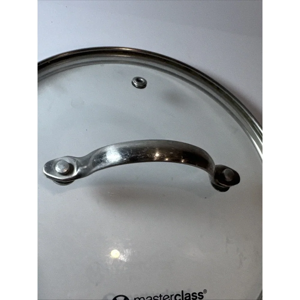 Masterclass Premium Cookware Glass Replacement Lid Vented 7.75